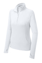 Sport-Tek Women's Sport-Wick Stretch 1/4-Zip Pullover LST850