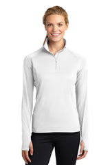 Sport-Tek Women's Sport-Wick Stretch 1/4-Zip Pullover LST850