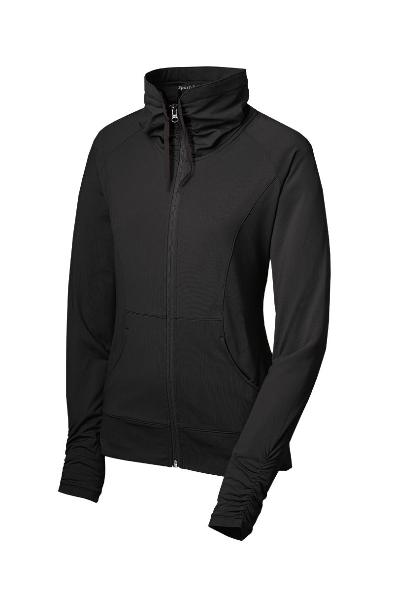 Sport-Tek Women's Sport-Wick Stretch Full-Zip Jacket LST852