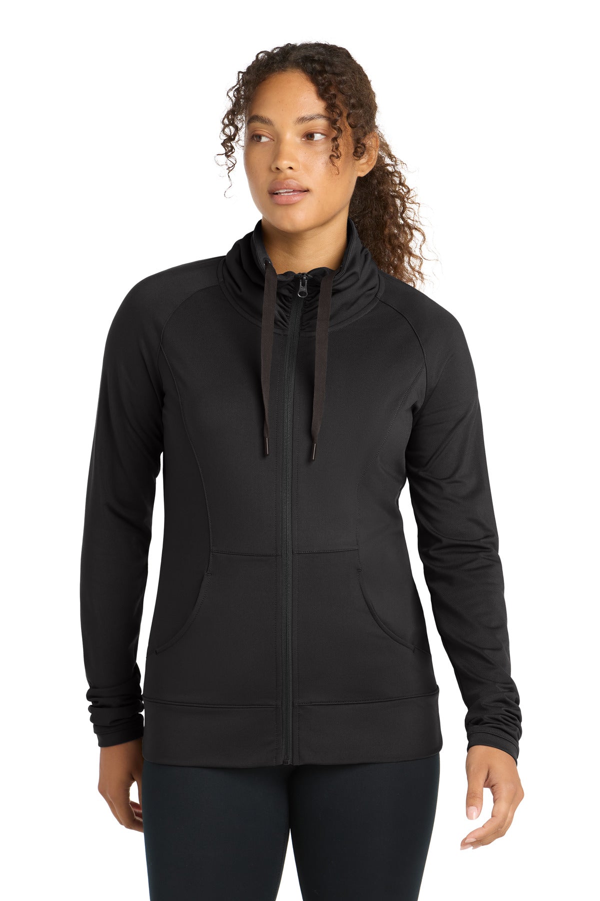 Sport-Tek Women's Sport-Wick Stretch Full-Zip Jacket LST852