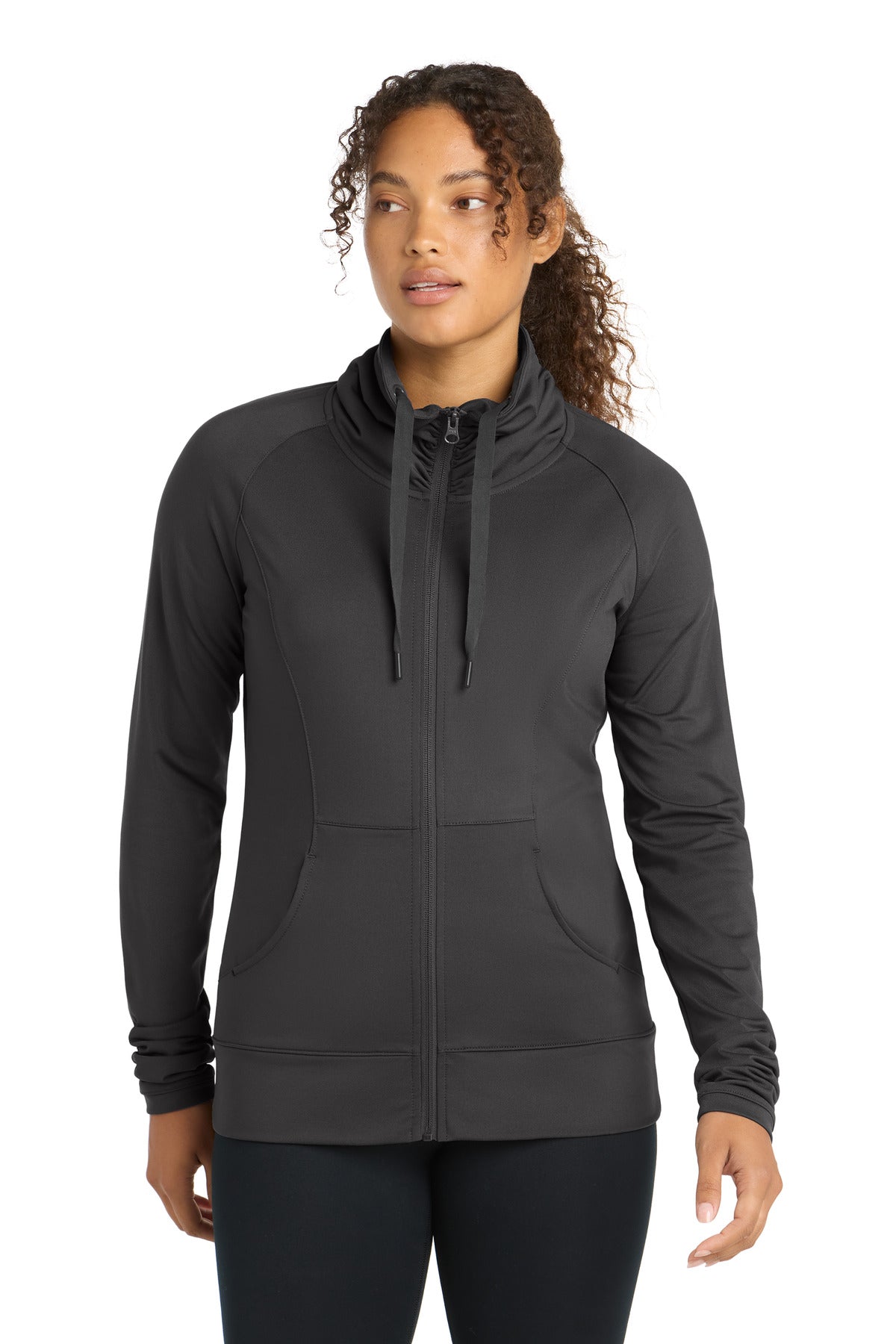 Sport-Tek Women's Sport-Wick Stretch Full-Zip Jacket LST852