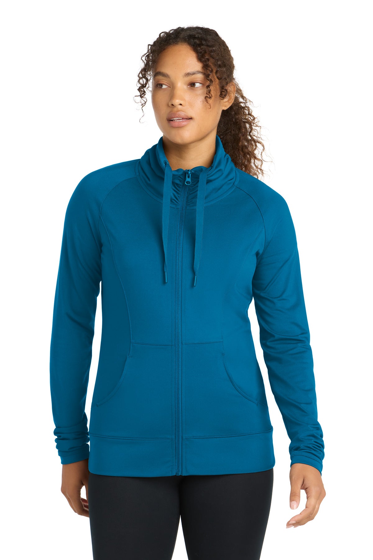 Sport-Tek Women's Sport-Wick Stretch Full-Zip Jacket LST852