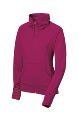 Sport-Tek Women's Sport-Wick Stretch Full-Zip Jacket LST852