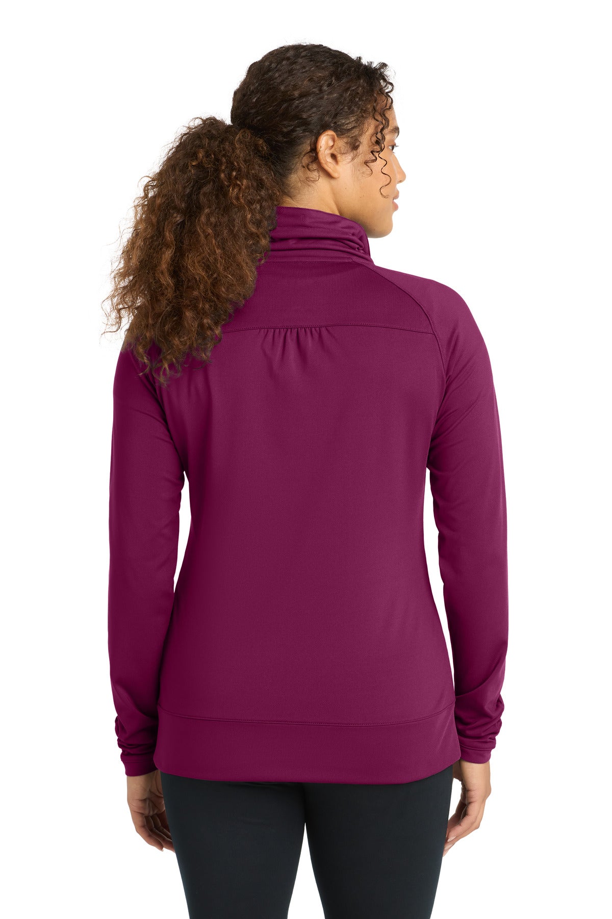 Sport-Tek Women's Sport-Wick Stretch Full-Zip Jacket LST852