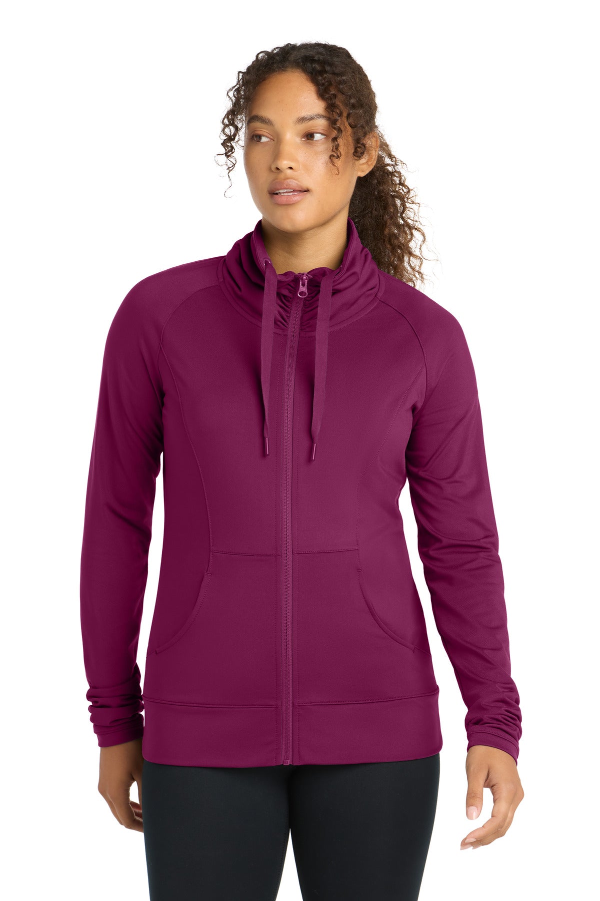 Sport-Tek Women's Sport-Wick Stretch Full-Zip Jacket LST852