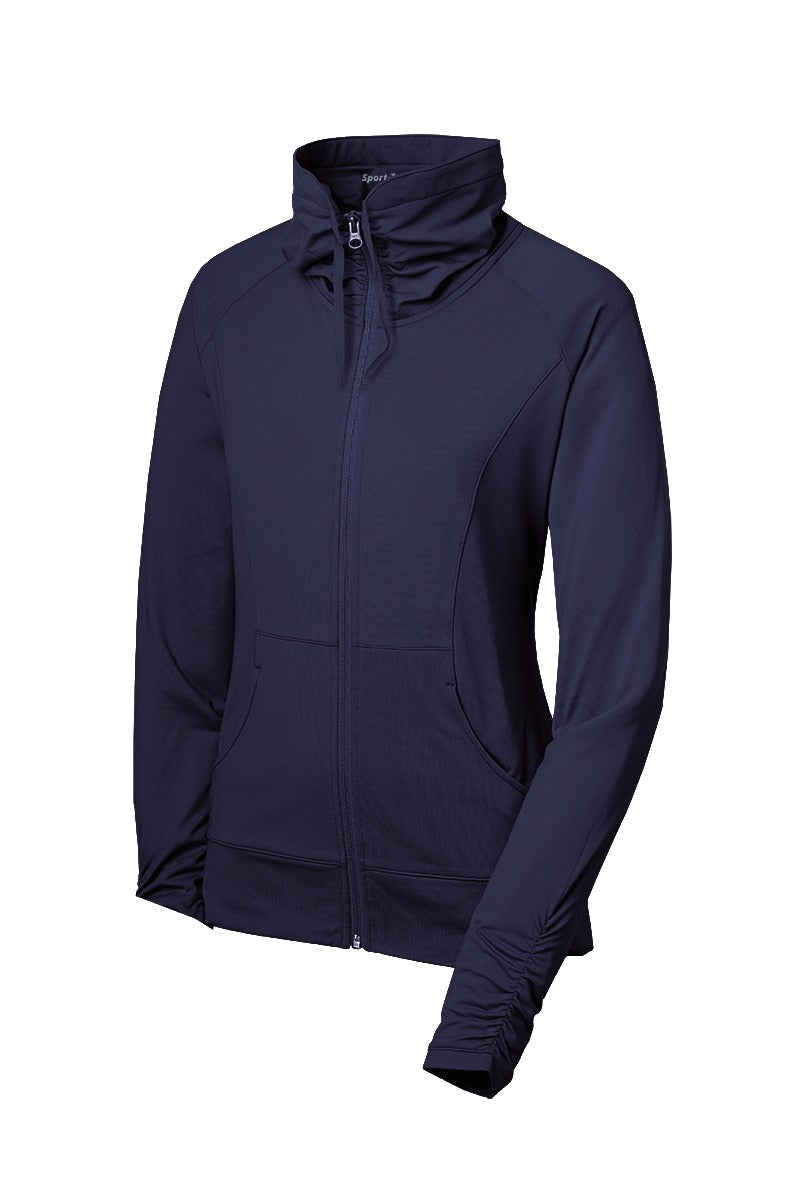 Sport-Tek Women's Sport-Wick Stretch Full-Zip Jacket LST852