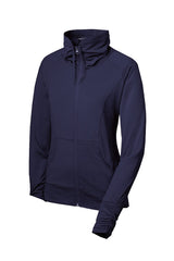 Sport-Tek Women's Sport-Wick Stretch Full-Zip Jacket LST852