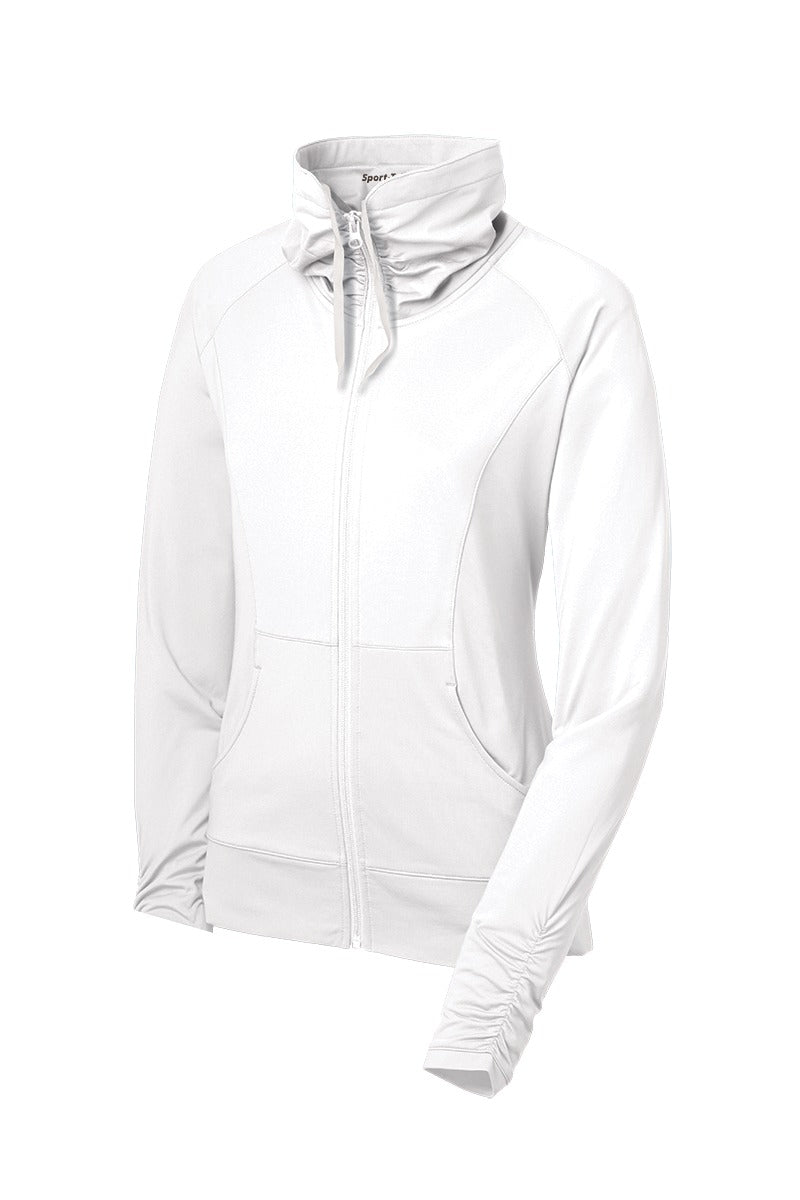 Sport-Tek Women's Sport-Wick Stretch Full-Zip Jacket LST852