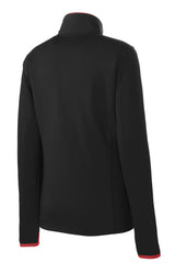 Sport-Tek Women's Sport-Wick Stretch Contrast Full-Zip Jacket LST853