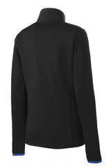 Sport-Tek Women's Sport-Wick Stretch Contrast Full-Zip Jacket LST853