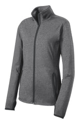 Sport-Tek Women's Sport-Wick Stretch Contrast Full-Zip Jacket LST853