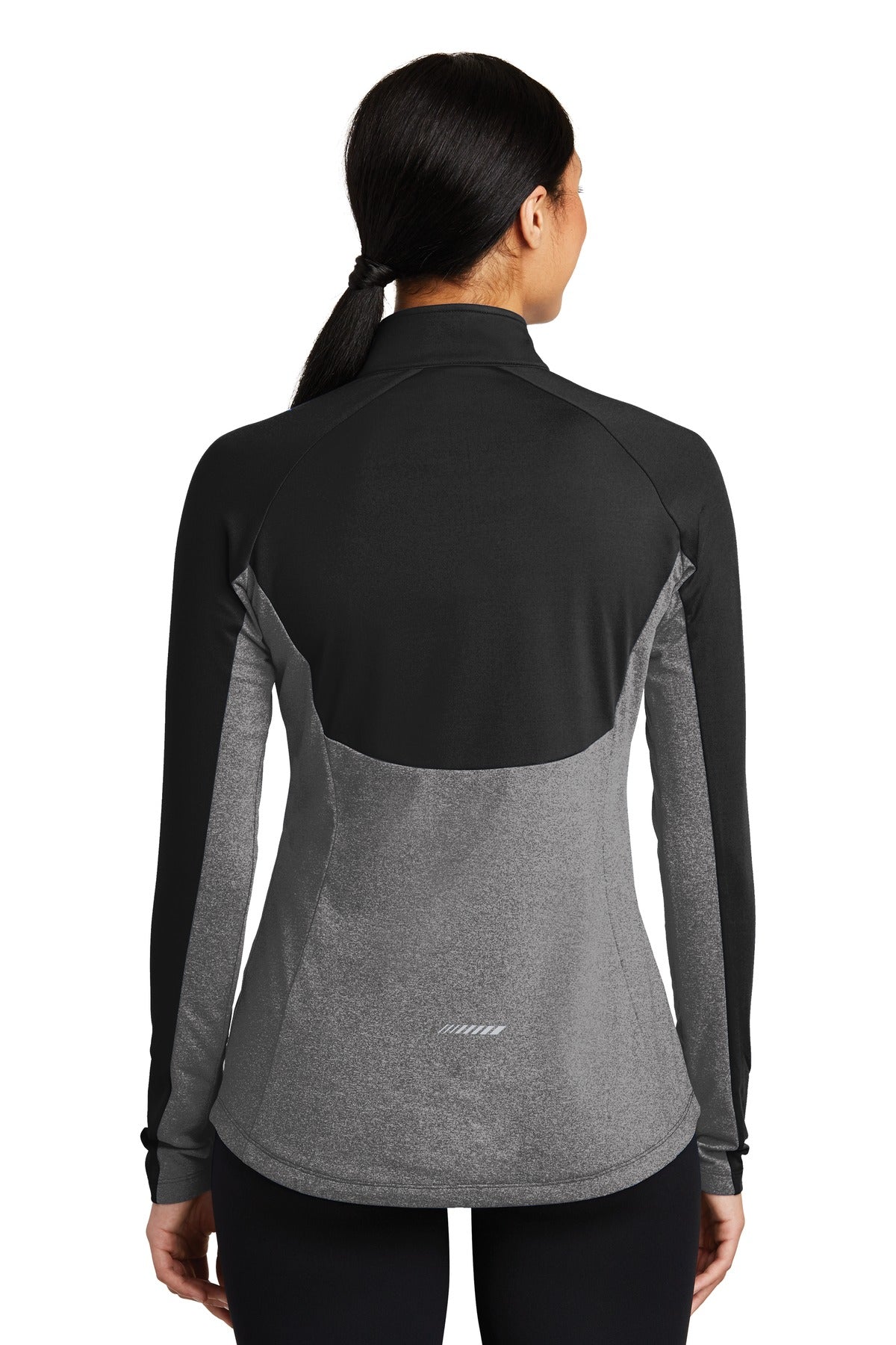 Sport-Tek Women's Sport-Wick Stretch Contrast 1/4-Zip Pullover LST854