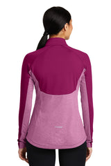 Sport-Tek Women's Sport-Wick Stretch Contrast 1/4-Zip Pullover LST854