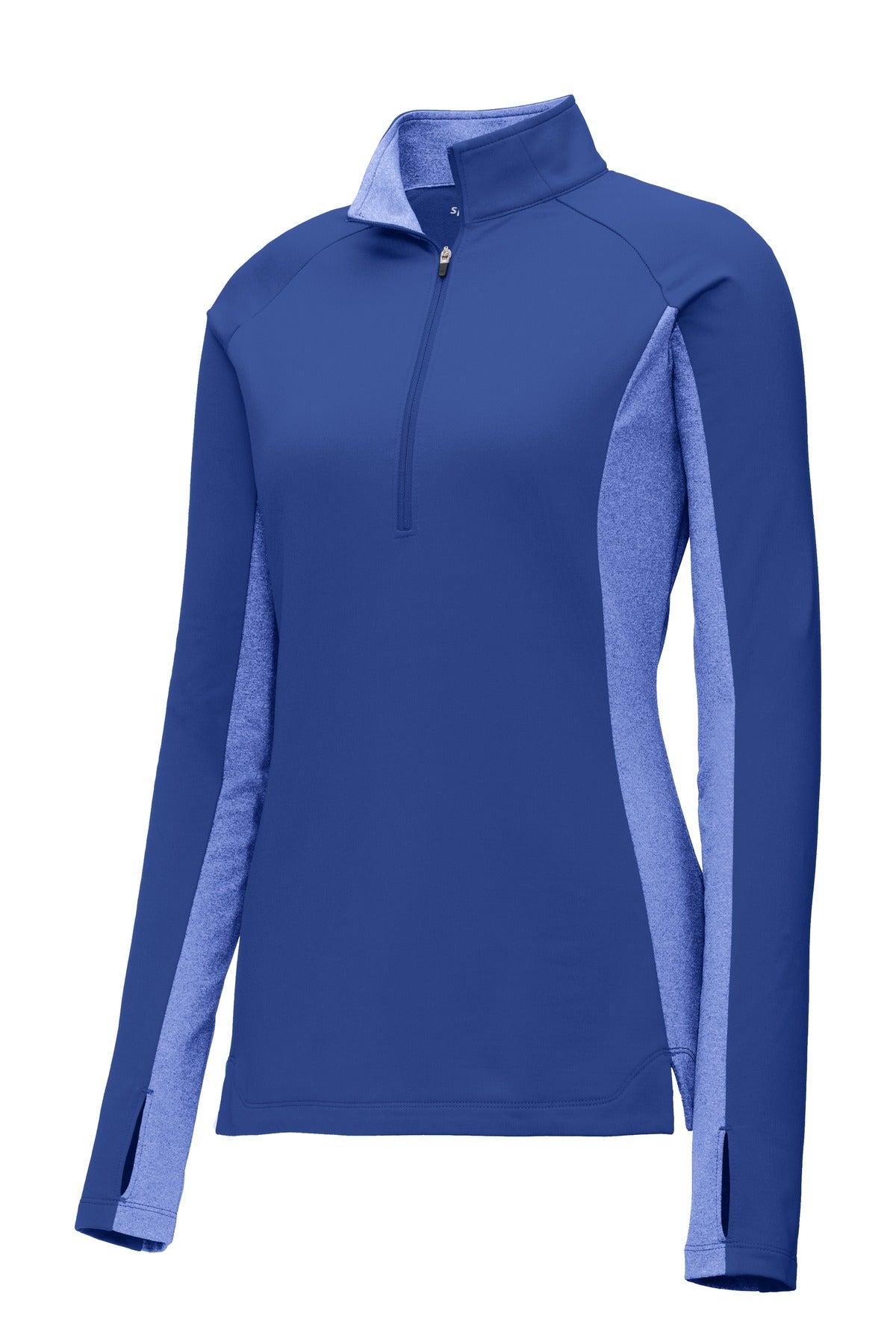 Sport-Tek Women's Sport-Wick Stretch Contrast 1/4-Zip Pullover LST854