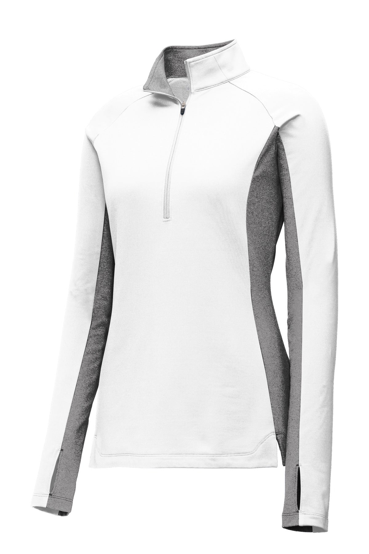 Sport-Tek Women's Sport-Wick Stretch Contrast 1/4-Zip Pullover LST854