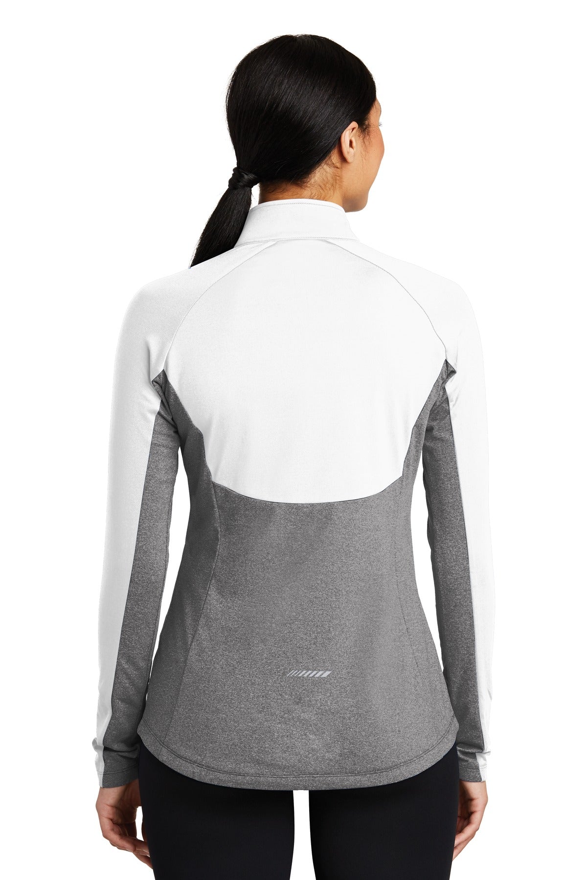 Sport-Tek Women's Sport-Wick Stretch Contrast 1/4-Zip Pullover LST854