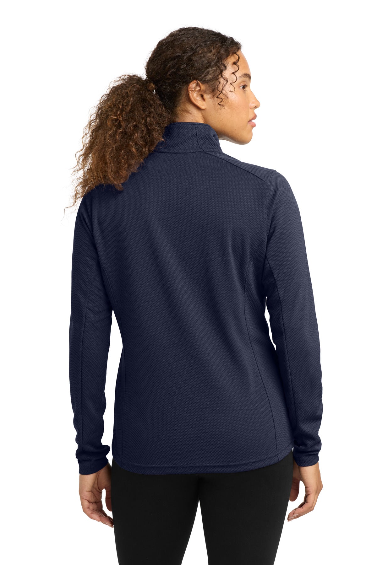 Sport-Tek Women's Sport-Wick Textured 1/4-Zip Pullover LST860