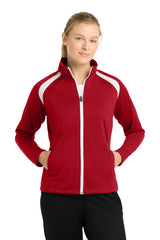 Sport-Tek Women's Tricot Track Jacket LST90
