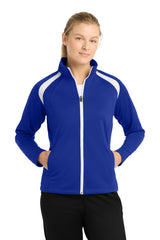 Sport-Tek Women's Tricot Track Jacket LST90