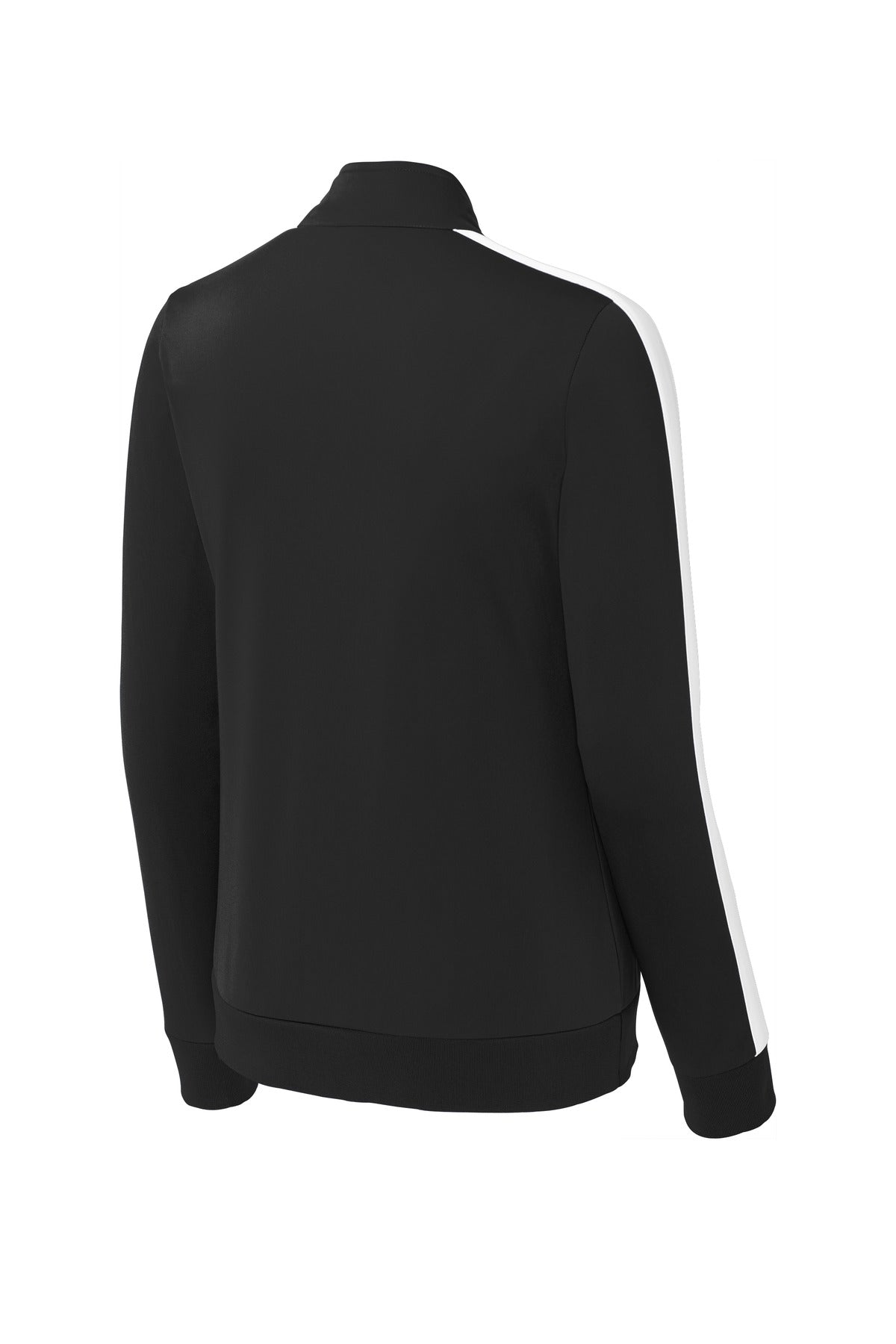 Sport-Tek  Ladies Tricot Sleeve Stripe Track Jacket LST94