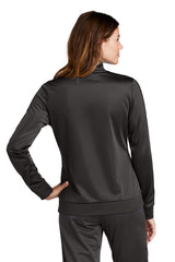 Sport-Tek  Ladies Tricot Sleeve Stripe Track Jacket LST94