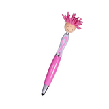 MopToppers Breast Cancer Awareness Screen Cleaner With Stylus Pen - PL-1725