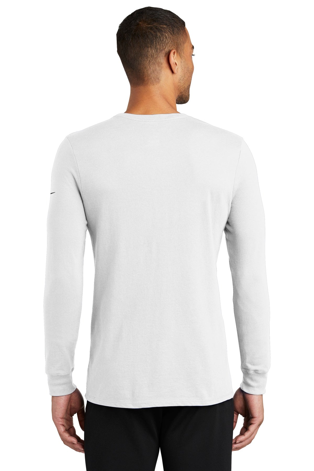 Nike Dri-FIT Cotton/Poly Long Sleeve Tee NKBQ5230