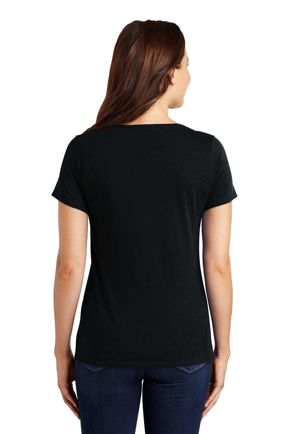 Nike Women's Dri-FIT Cotton/Poly Scoop Neck Tee NKBQ5234