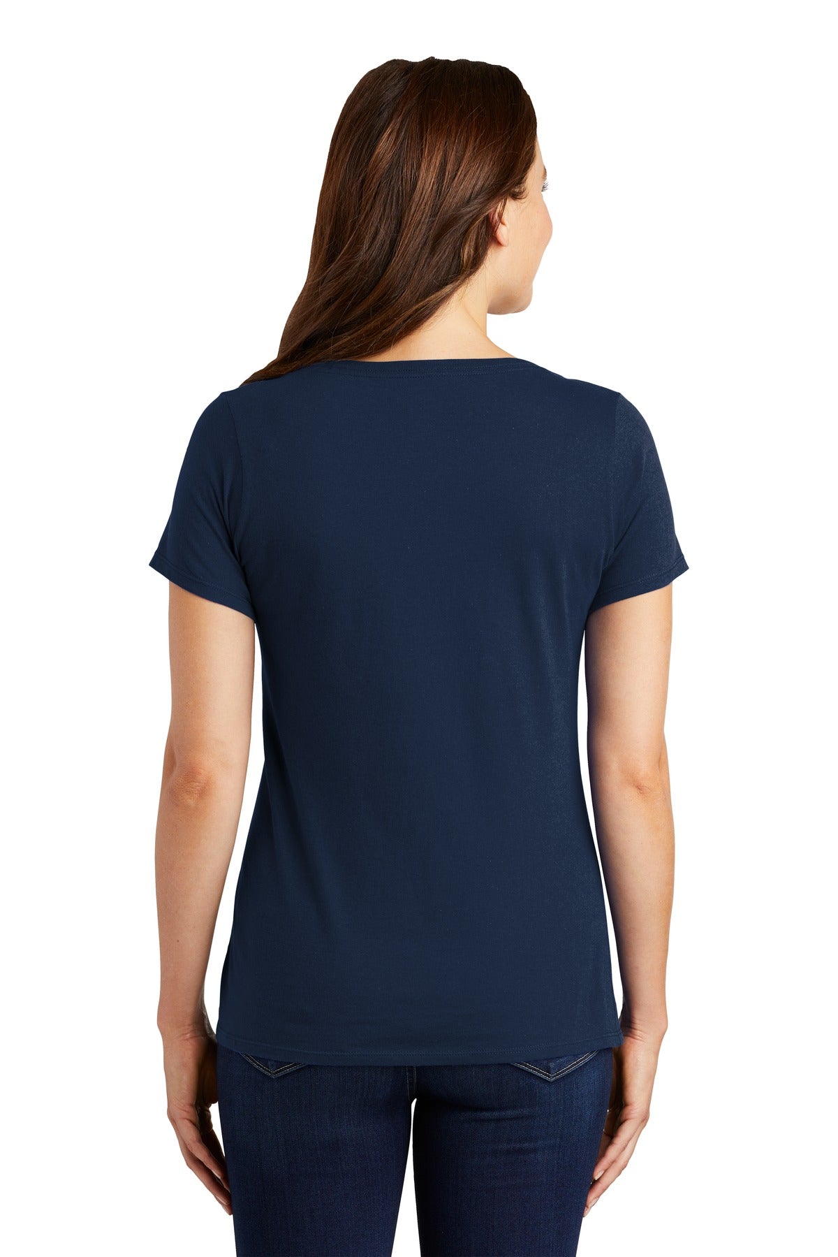 Nike Women's Dri-FIT Cotton/Poly Scoop Neck Tee NKBQ5234