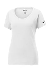 Nike Women's Dri-FIT Cotton/Poly Scoop Neck Tee NKBQ5234
