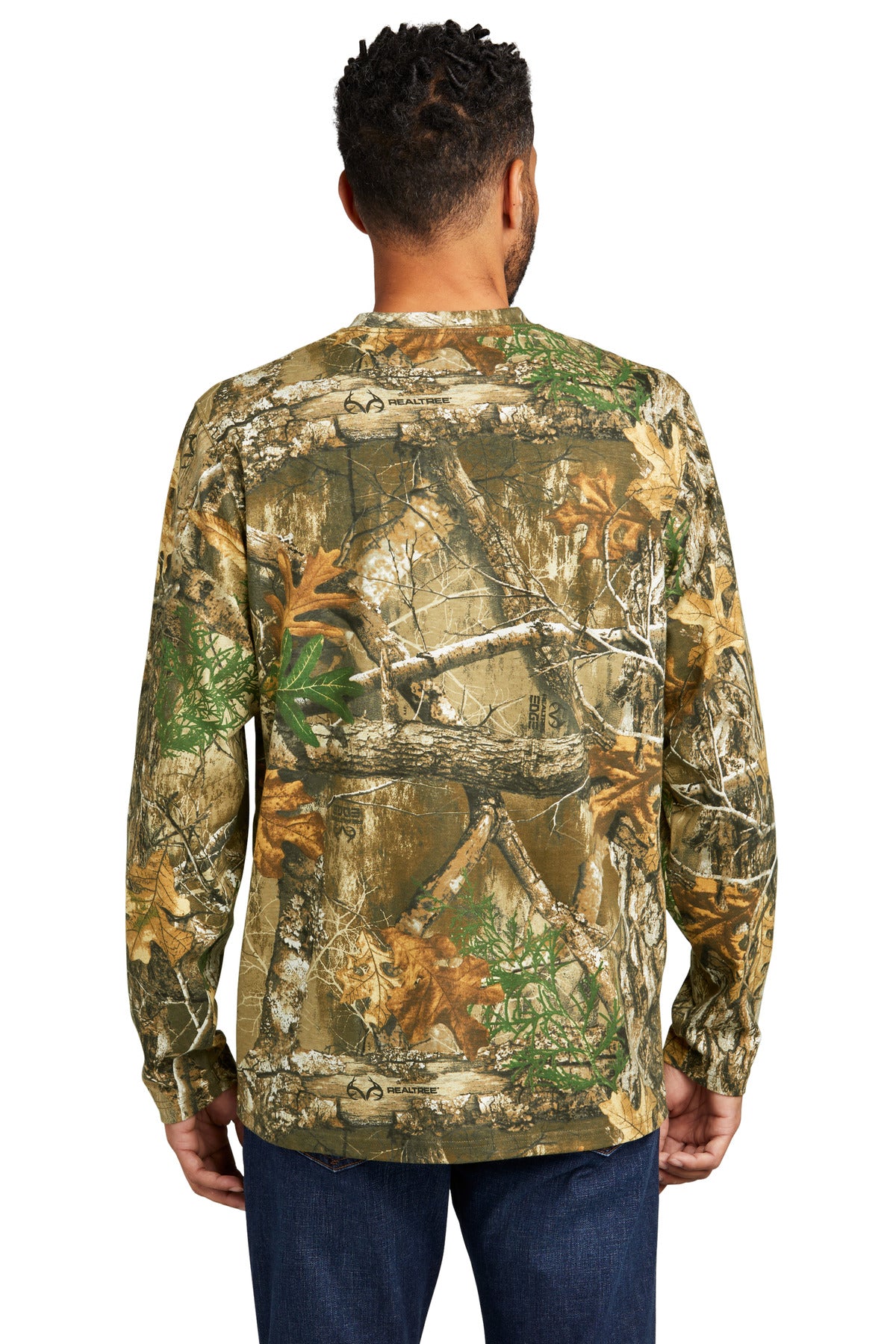 Russell Outdoors Realtree Long Sleeve Pocket Tee RU100LSP