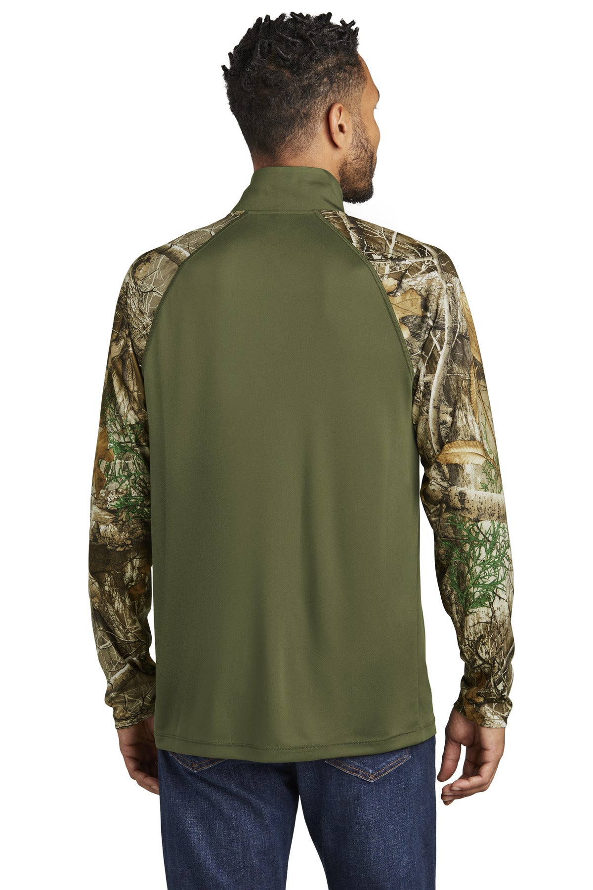 Russell Outdoors Realtree Colorblock Performance 1/4-Zip RU152