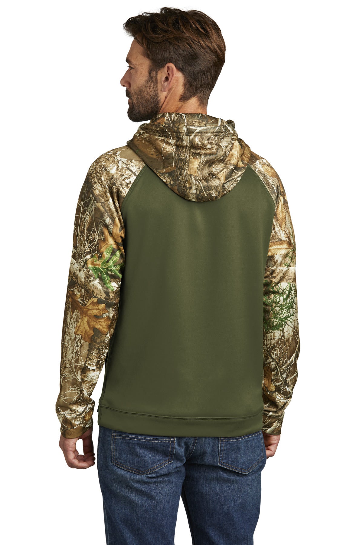 Russell Outdoors Realtree Performance Colorblock Pullover Hoodie RU451