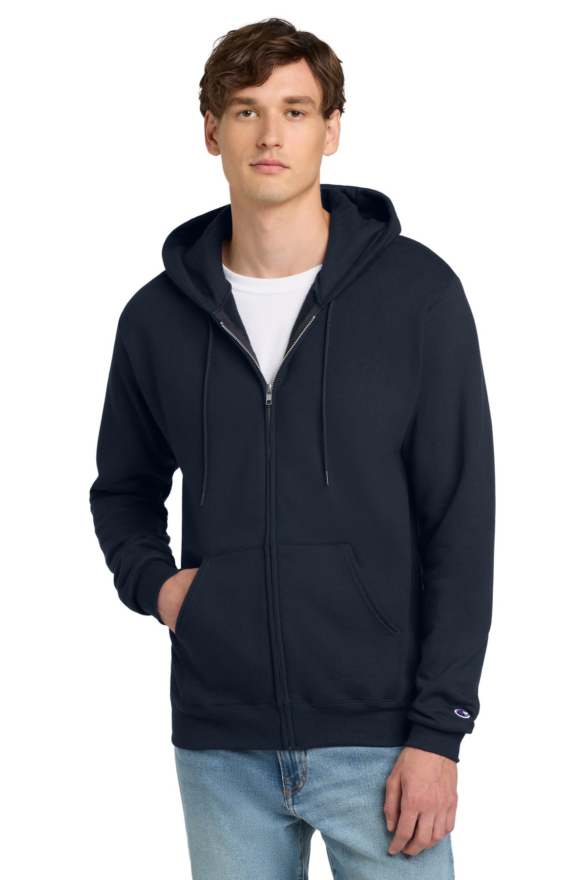 Champion Powerblend Full-Zip Hoodie S800