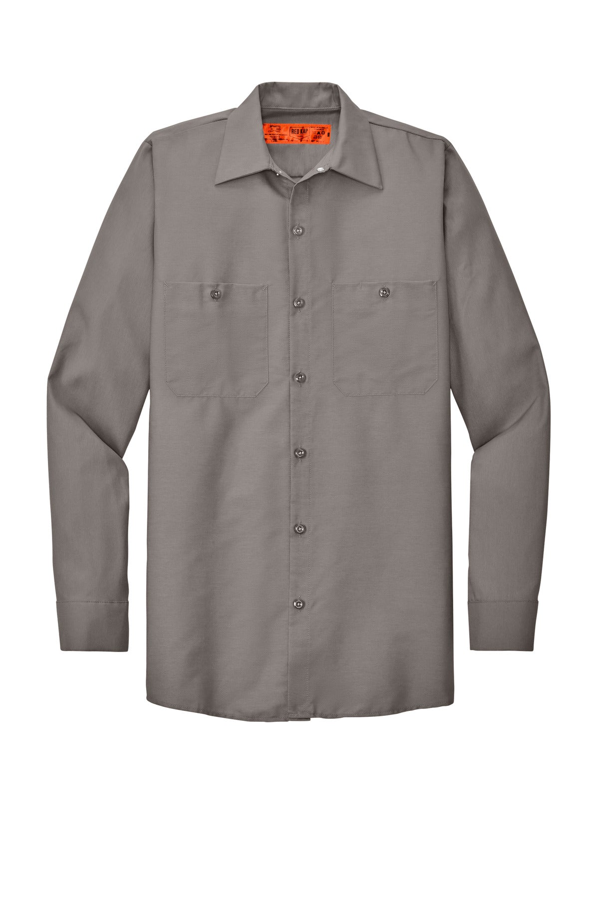 Red Kap Long Size Long Sleeve Industrial Work Shirt SP14LONG