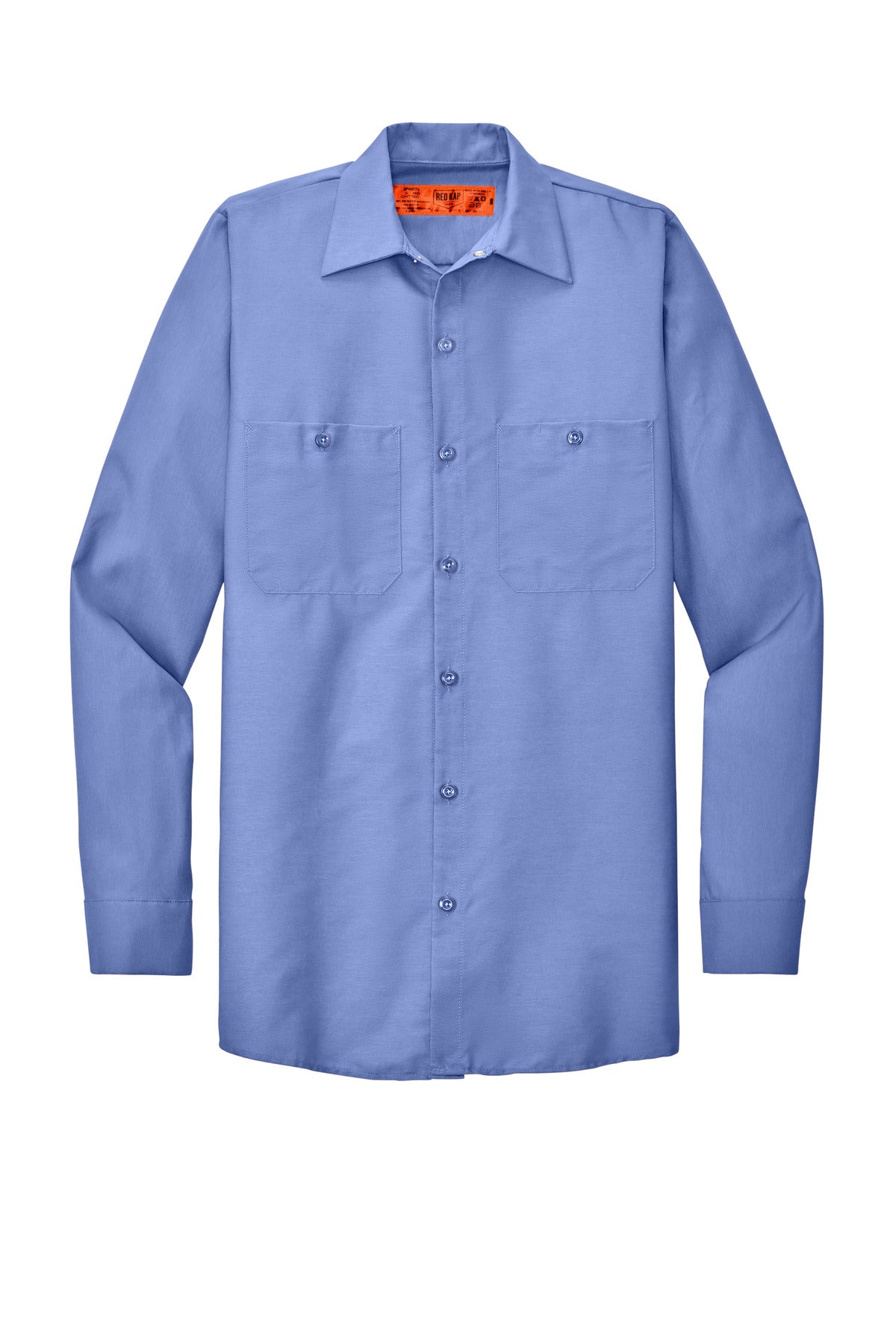 Red Kap Long Size Long Sleeve Industrial Work Shirt SP14LONG