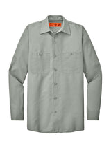 Red Kap Long Size Long Sleeve Industrial Work Shirt SP14LONG