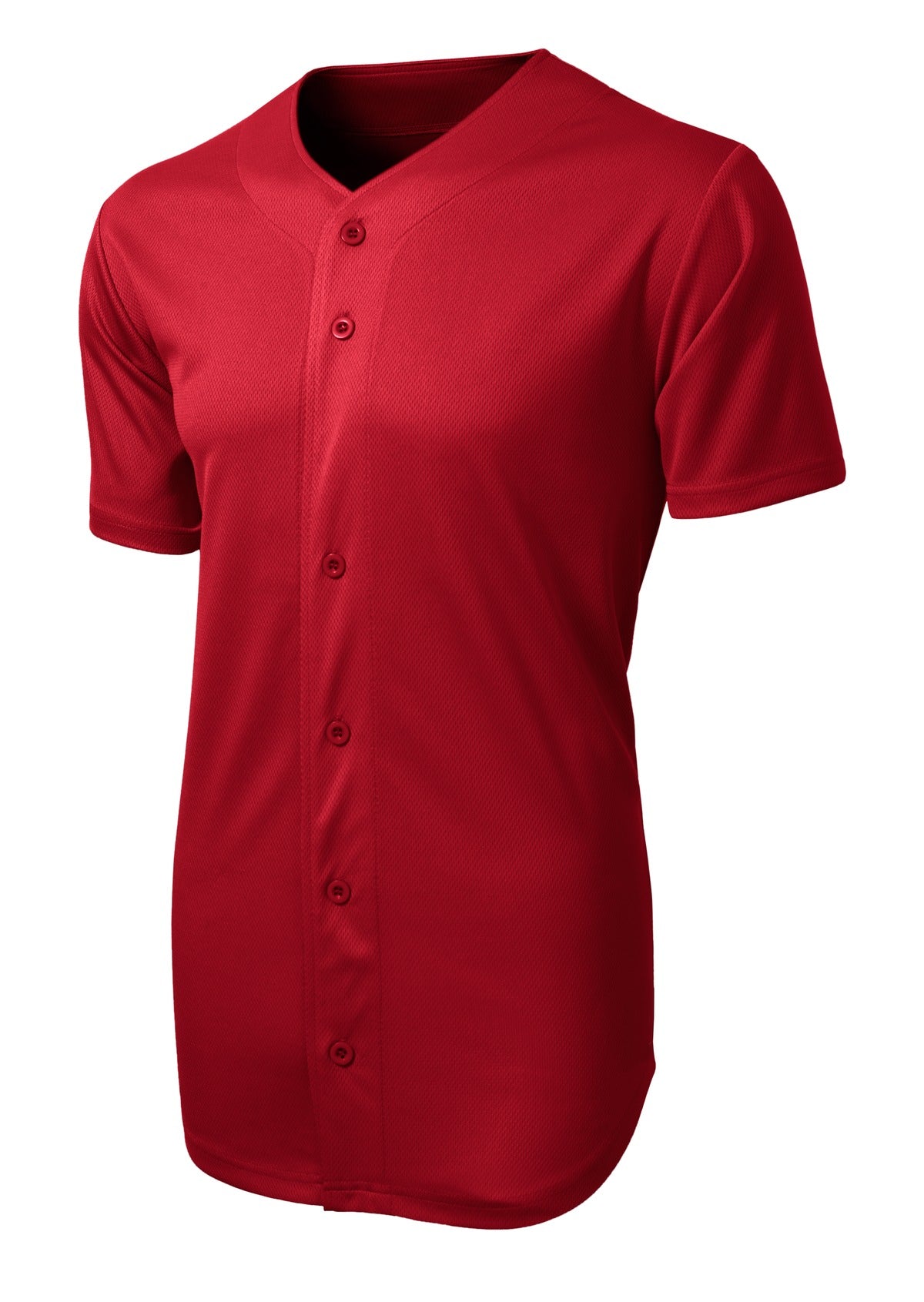 Sport-Tek PosiCharge Tough Mesh Full-Button Jersey ST220