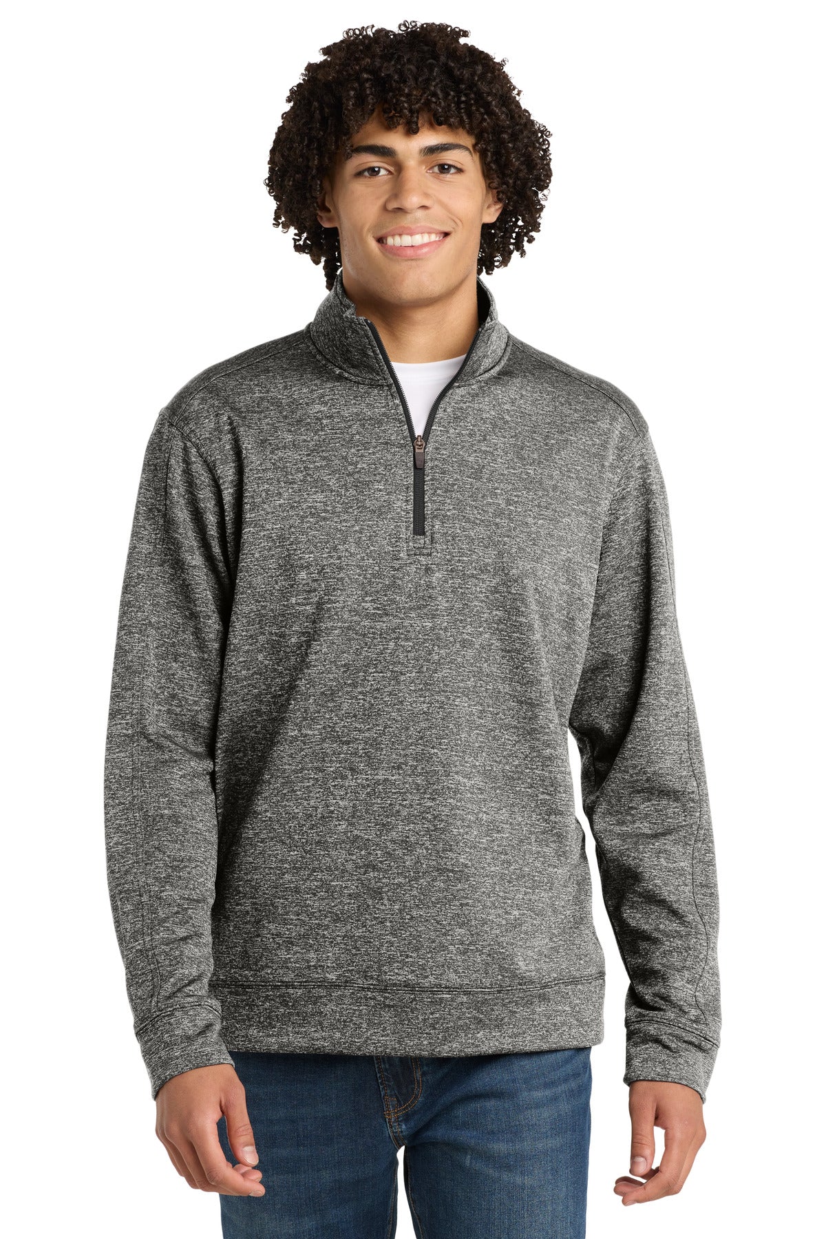 Sport-Tek PosiCharge Electric Heather Fleece 1/4-Zip Pullover ST226