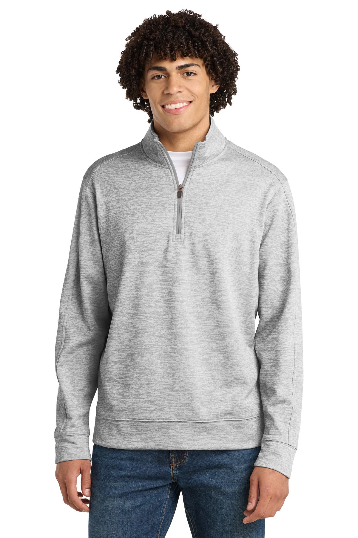 Sport-Tek PosiCharge Electric Heather Fleece 1/4-Zip Pullover ST226