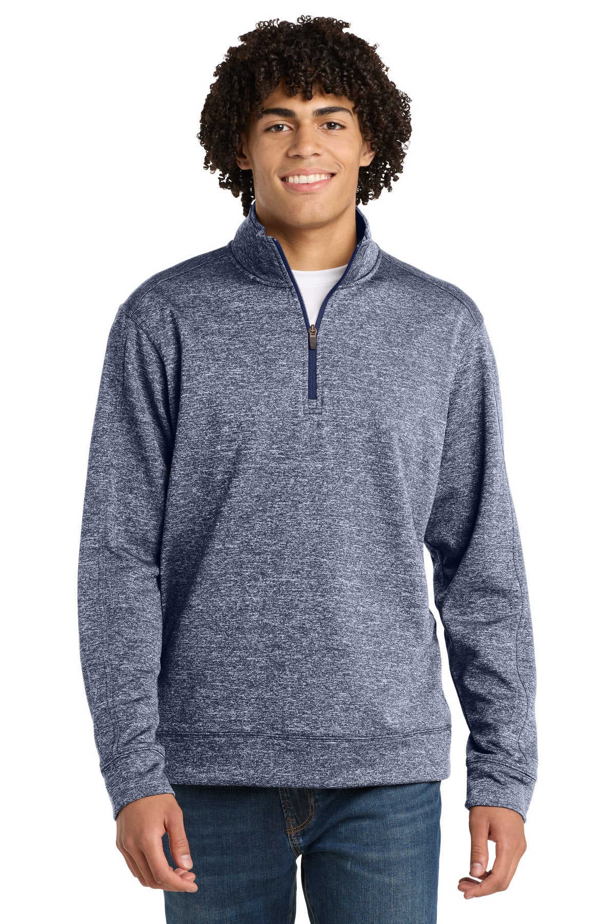 Sport-Tek PosiCharge Electric Heather Fleece 1/4-Zip Pullover ST226