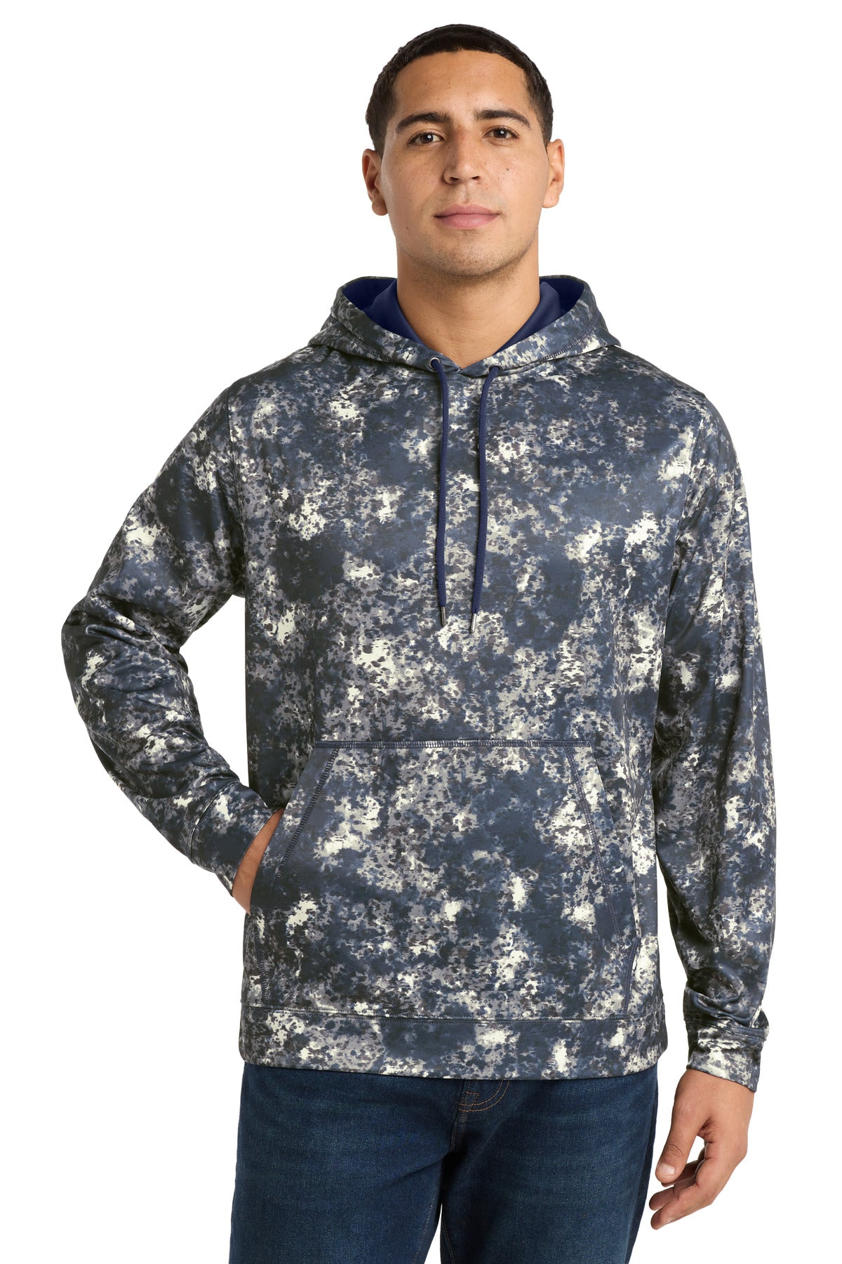 Sport-Tek Sport-Wick Mineral Freeze Fleece Hooded Pullover ST230