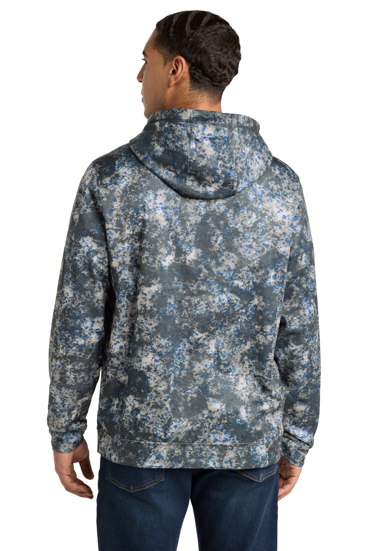 Sport-Tek Sport-Wick Mineral Freeze Fleece Hooded Pullover ST230