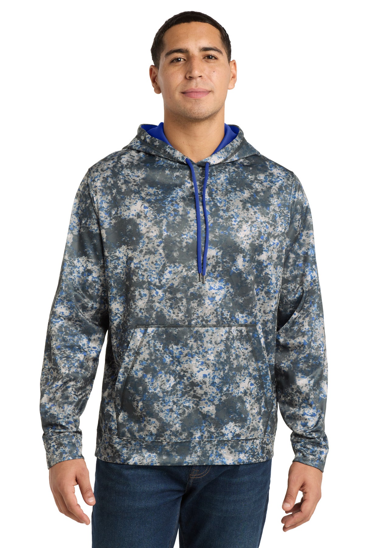 Sport-Tek Sport-Wick Mineral Freeze Fleece Hooded Pullover ST230