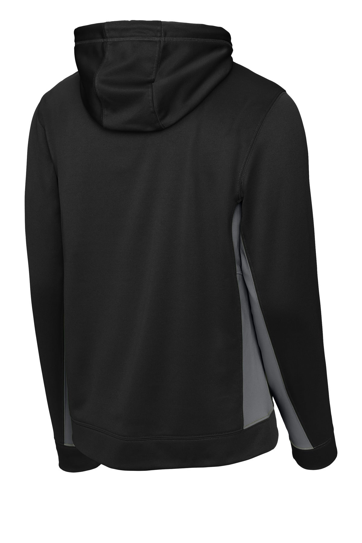 Sport-Tek Sport-Wick Fleece Colorblock Hooded Pullover ST235