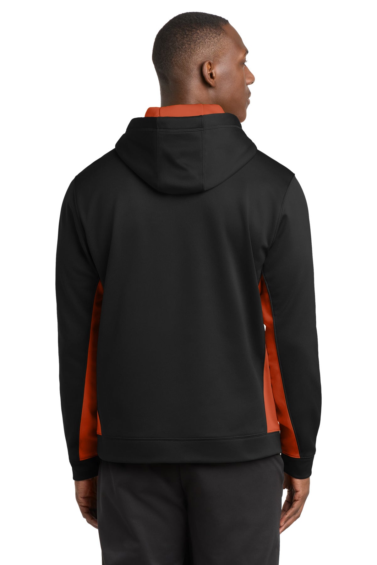Sport-Tek Sport-Wick Fleece Colorblock Hooded Pullover ST235