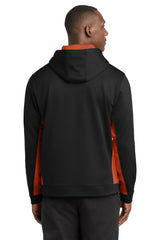 Sport-Tek Sport-Wick Fleece Colorblock Hooded Pullover ST235