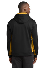 Sport-Tek Sport-Wick Fleece Colorblock Hooded Pullover ST235