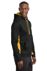 Sport-Tek Sport-Wick Fleece Colorblock Hooded Pullover ST235