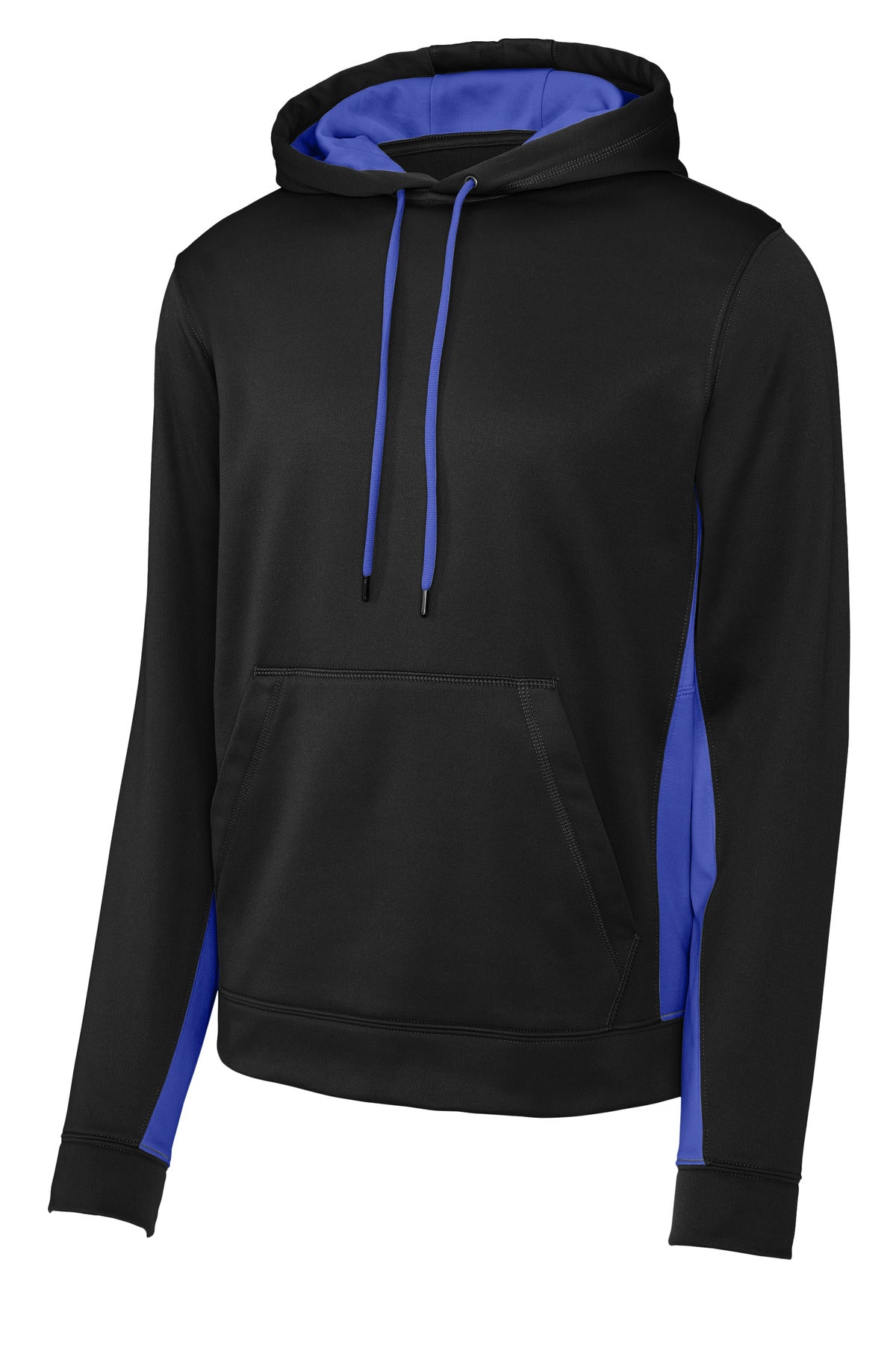 Sport-Tek Sport-Wick Fleece Colorblock Hooded Pullover ST235